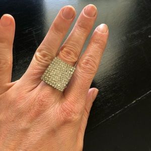 Diamond statement ring